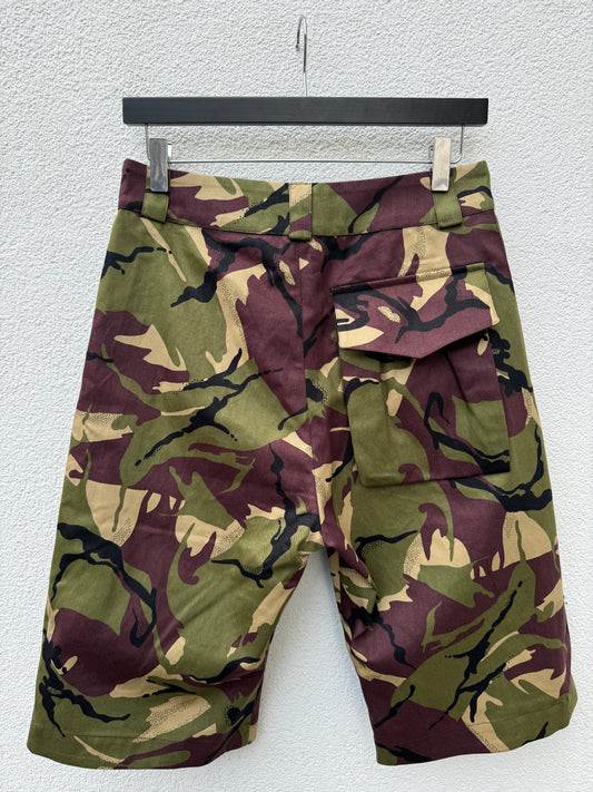 CAMO PLEAT SHORT