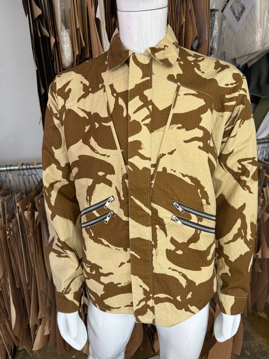 SS21 CAMO HUNTING JACKET