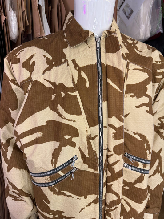 SS21 CAMO HUNTING JACKET